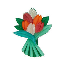 Load image into Gallery viewer, Erstwilder - Tulip Bouquet Brooch (2017) - 20th Century Artifacts