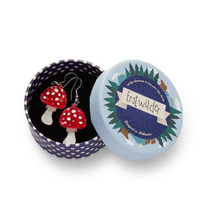 Erstwilder - Twinning Toadstools Drop Earrings (2020) - 20th Century Artifacts