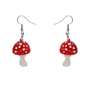 Erstwilder - Twinning Toadstools Drop Earrings (2020) - 20th Century Artifacts