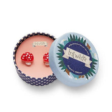 Load image into Gallery viewer, Erstwilder - Twinning Toadstools Stud Earrings (2020) - 20th Century Artifacts