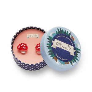 Erstwilder - Twinning Toadstools Stud Earrings (2020) - 20th Century Artifacts