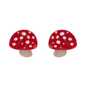 Erstwilder - Twinning Toadstools Stud Earrings (2020) - 20th Century Artifacts
