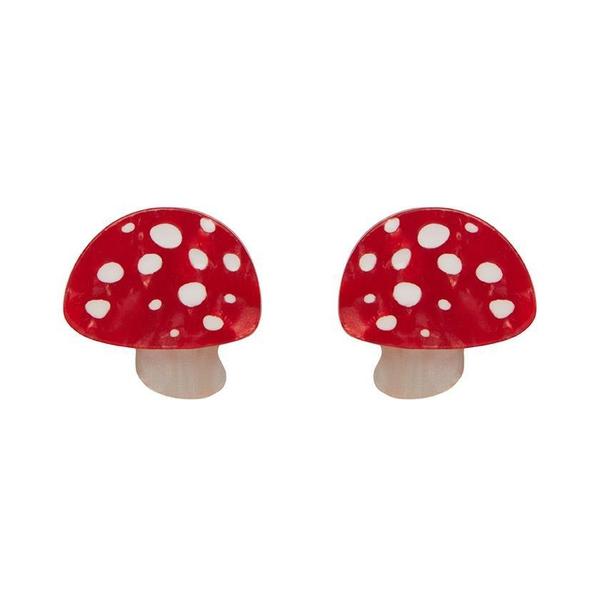 Erstwilder - Twinning Toadstools Stud Earrings (2020) - 20th Century Artifacts