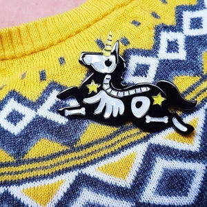 Erstwilder - Unicorn Moon Brooch (2018) - 20th Century Artifacts