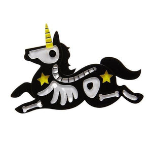 Erstwilder - Unicorn Moon Brooch (2018) - 20th Century Artifacts