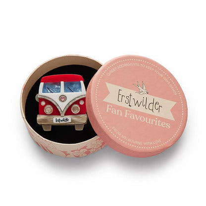 Erstwilder - Vagabond Wheels Brooch (2022) - 20th Century Artifacts