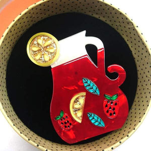 Erstwilder - Vamos de Fiesta Brooch - 20th Century Artifacts