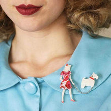 Load image into Gallery viewer, Erstwilder - Walking Wonders Brooch (2018) - 20th Century Artifacts