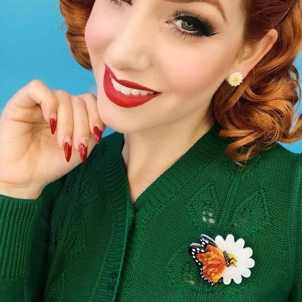 Erstwilder - Wander Lust Butterfly Brooch (2017) - 20th Century Artifacts