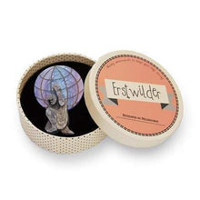 Load image into Gallery viewer, Erstwilder - Weight of the World Brooch - 20th Century Artifacts
