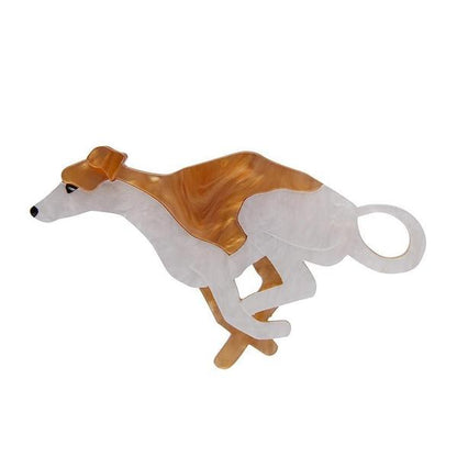 Erstwilder - Weightless Whippet Brooch (2020) - 20th Century Artifacts