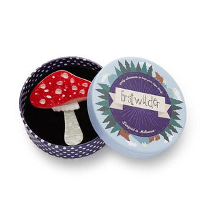 Erstwilder - Well Spotted Toadstool Brooch (2020) - 20th Century Artifacts