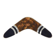 Load image into Gallery viewer, Erstwilder - What Goes Around Boomerang Brooch (2016) - 20th Century Artifacts