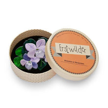 Load image into Gallery viewer, Erstwilder - Where the Wild Things Are Violets Brooch - 20th Century Artifacts