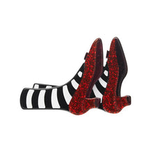 Load image into Gallery viewer, Erstwilder - Wicked Witch of the East Brooch - 20th Century Artifacts