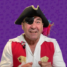 Load image into Gallery viewer, Erstwilder - Wiggles Captain Feathersword Brooch - 20th Century Artifacts