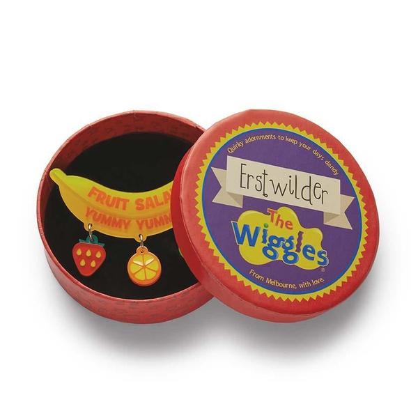 Erstwilder - Wiggles Fruit Salad Brooch - 20th Century Artifacts
