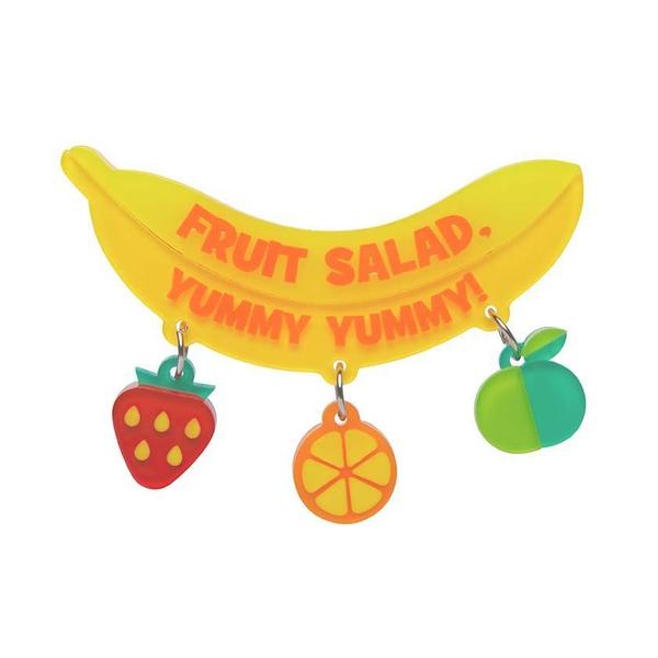 Erstwilder - Wiggles Fruit Salad Brooch - 20th Century Artifacts