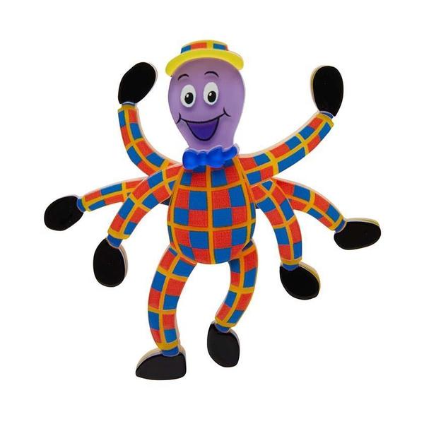 Erstwilder - Wiggles Henry the Octopus Brooch - 20th Century Artifacts
