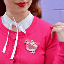 Load image into Gallery viewer, Erstwilder - Wind-Up Whimsy Brooch (2018) - 20th Century Artifacts