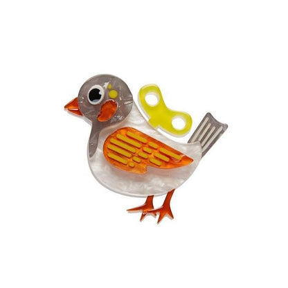 Erstwilder - Wind-Up Whimsy Mini Brooch - 20th Century Artifacts