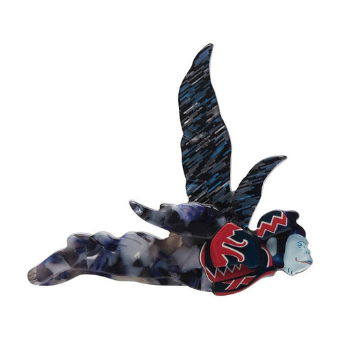 Erstwilder - Winged Monkey Brooch - 20th Century Artifacts