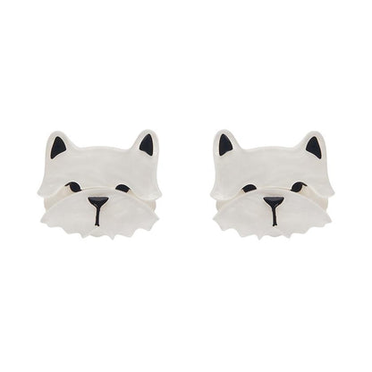 Erstwilder - Winston the Westie Earrings 2022 - 20th Century Artifacts