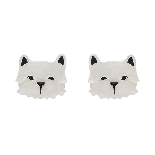 Erstwilder - Winston the Westie Earrings 2022 - 20th Century Artifacts