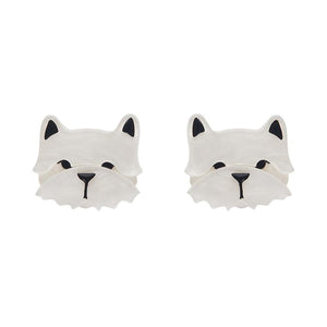 Erstwilder - Winston the Westie Earrings 2022 - 20th Century Artifacts