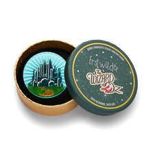 Load image into Gallery viewer, Erstwilder - Wizard of Oz - Emerald City Brooch - 20th Century Artifacts