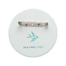 Load image into Gallery viewer, Erstwilder - Wizard of Oz - Emerald City Brooch - 20th Century Artifacts