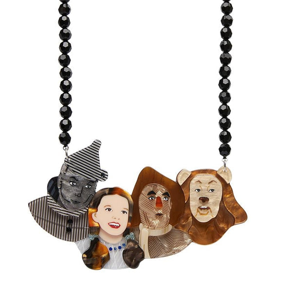 Erstwilder - Wizard of Oz - Merry Old Land of Oz Necklace (imperfect) - 20th Century Artifacts