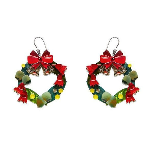 Erstwilder - Wreath Down Under Earrings (2021) - 20th Century Artifacts