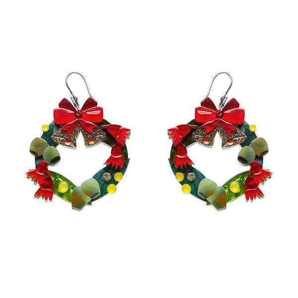 Erstwilder - Wreath Down Under Earrings (2021) - 20th Century Artifacts