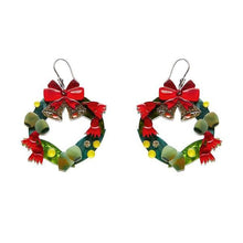 Load image into Gallery viewer, Erstwilder - Wreath Down Under Earrings - 20th Century Artifacts
