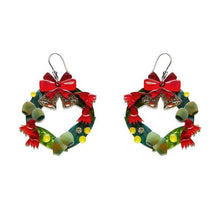 Load image into Gallery viewer, Erstwilder - Wreath Down Under Earrings - 20th Century Artifacts