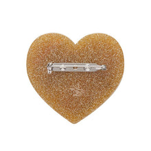 Load image into Gallery viewer, Erstwilder - You Are Loved Heart Brooch - 20th Century Artifacts