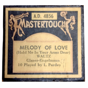 Pianola Roll - Melody of Love - Mastertouch AD4856 - 20th Century Artifacts