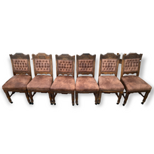 Load image into Gallery viewer, Set of 6 Edwardian Dining Chairs - 20th Century Artifacts