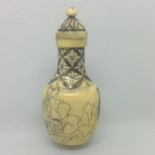 Load image into Gallery viewer, Snuff Bottle - Carved Bone Erotic Couple 2 of 5 - 20th Century Artifacts