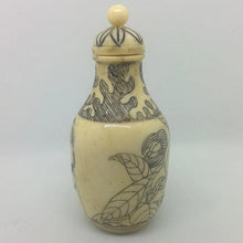 Load image into Gallery viewer, Snuff Bottle - Carved Bone Erotic Couple 3 of 5 - 20th Century Artifacts