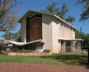 Souvenir Spoon - Flynn's Church Alice Springs Australia - 20th Century Artifacts